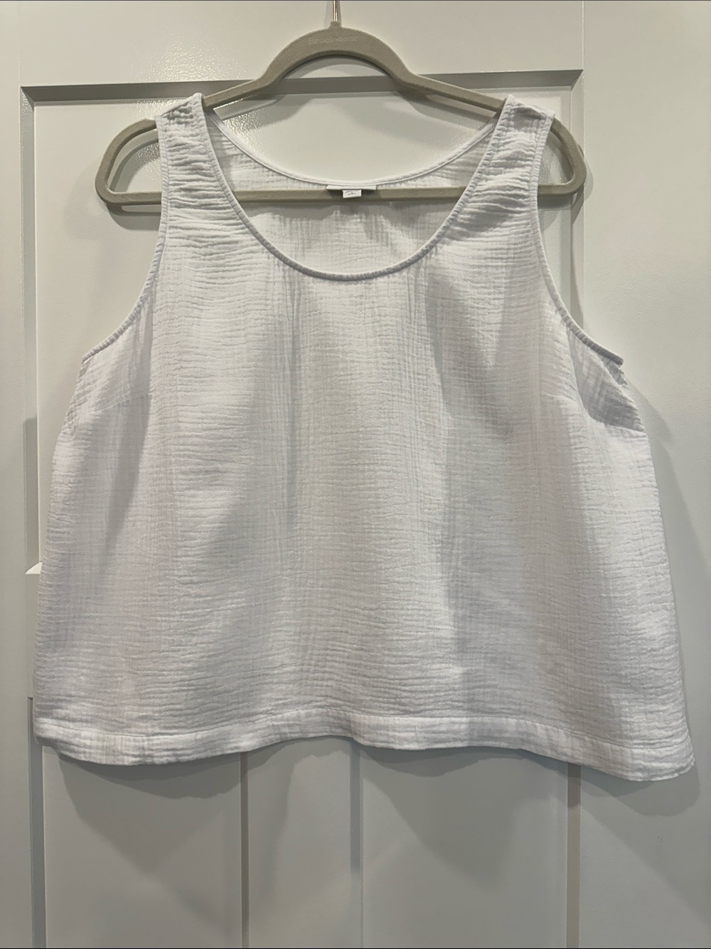 J. Jill Gauze Tank Top, Petite Large